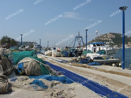 Fischernetze in Port Andratx