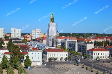 Turm der Garnisonkirche im Modell