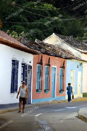 Suedamerika, Karibik, Venezuela, Nord, Choroni, National Park Hanri Pittier, Dorf, Kolonial, Haus, Architektur, Bauerndorf, 