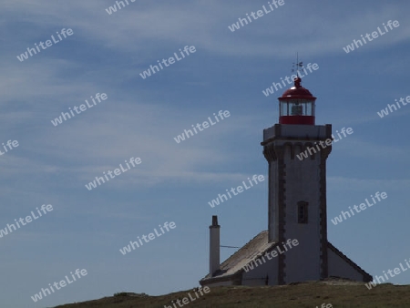 Phare de Poulains  im Mittagslicht