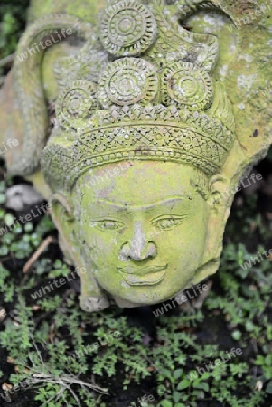 Traditionelle Figuren stehen im Garten von Ban Phor Linag Meuns Terracota Art zum Verkauf bereit dies im Terracota Garden in Chiang Mai im norden von Thailand in Suedostasien.