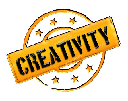 creativity - sign or symbol for presentations, web, flyers,...