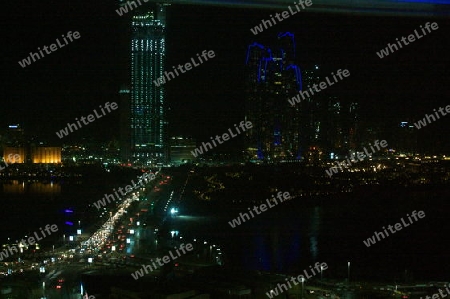 Blick auf die Skyline von Abu Dhabi