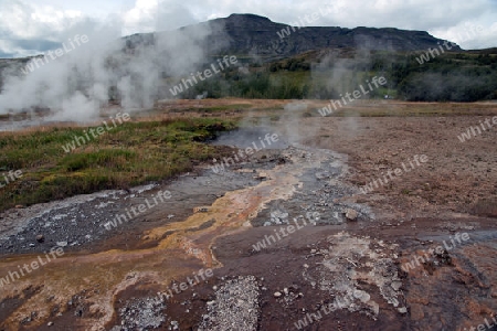 Der S?den Islands, Landschaft im Geysir-Gebiet, Hakadalur, im "Goldenen Zirkel"