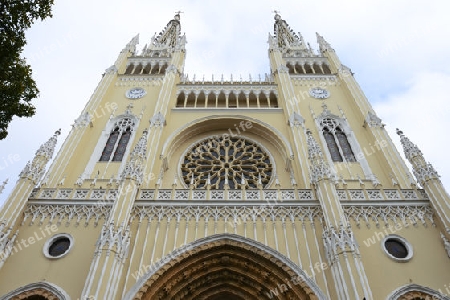 katholische Kathedrale in der Altstadt von Guayaquil, Ecuador, Suedamerika