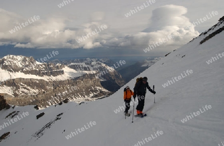 Aufstieg Rinderhorn 3448m