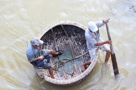 rundes Boot - Vietnam