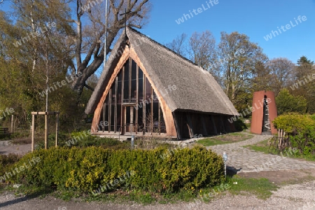 Schifferkirche in Ahrenshoop, Fischland, Deutschland