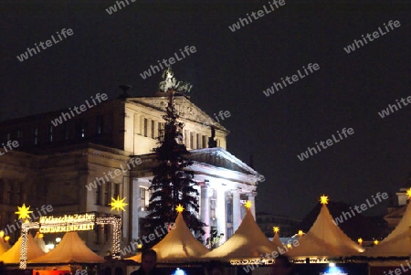 Gendarmenmarkt zur Weihnachtszeit