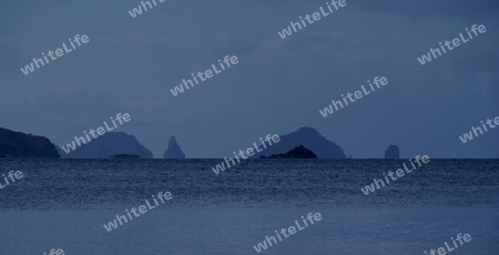 Inseln an der Coromandel K?ste im Pazifik