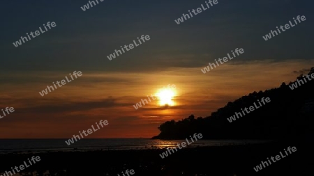 sonnenuntergang in Phuket