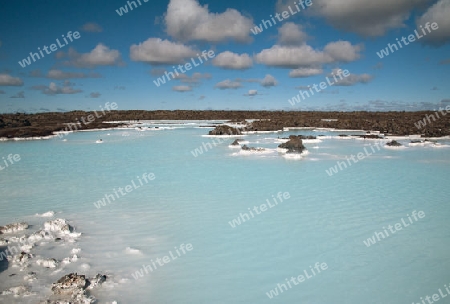 Der S?dwesten Islands, Reykjanes Halbinsel s?dlich von Reykjavik, an der "Blauen Lagune"