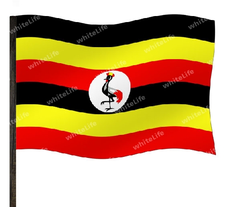 Fahne Uganda