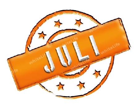 Sign, symbol, stamp or icon for your presentation, for websites and many more named JULI