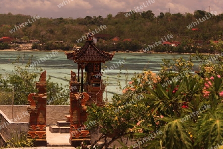 Asien, Suedost, Indonesien, Bali, Insel, Nusa Lembongan, Jungutbatu, Dorf, Hauptort, Altstadt, Tempel, Gasse, Dorf, Architektur, Alltag, Tradition, Kultur,     (Urs Flueeler) 