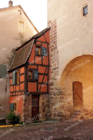  the Village of Turckheim in the province of Alsace in France in Europe