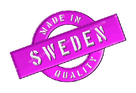 Made in Sweden - Quality seal for your website, web, presentation - Made in - Qualit?tssiegel f?r Ihre Webseite, Webshop, Pr?sentation