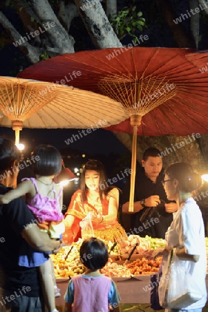 a thai food restaurant in Banglamphu in the city of Bangkok in Thailand in Suedostasien.