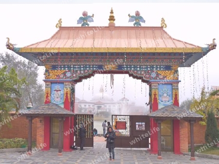 Nepal - Lumbini, buddhistischer Tempel