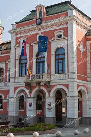 Rathaus in Ruzomberok Slowakei