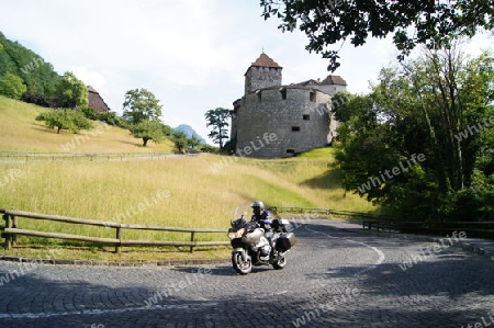 Schlos Vaduz in Liechtenstein