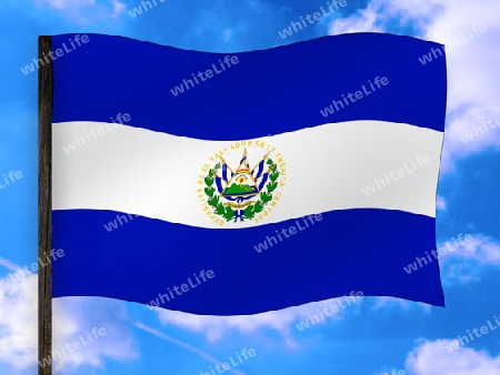 Fahne El Salvador