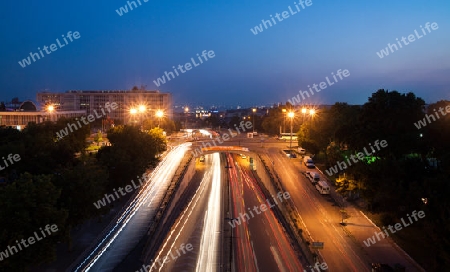 Bundesstra?e in Istanbul bei Nacht