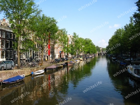 Amsterdam, am Prinsengracht