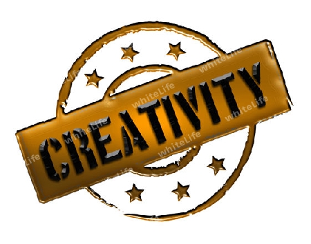 creativity - sign or symbol for presentations, web, flyers,...