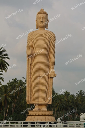 Buddha Statue in Peraliya  - Sri Lanka