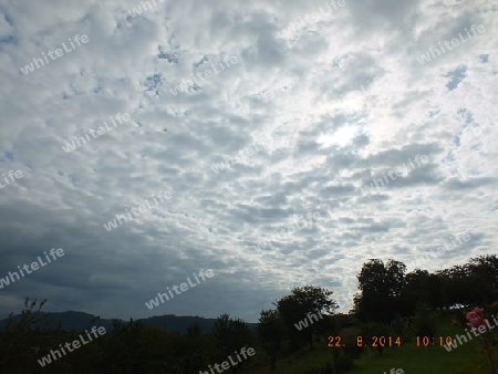 Der   Wolkenhimmel