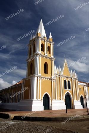 Suedamerika, Karibik, Venezuela, West, Coro, Kolonial, Altstadt, Architektur, Kirche, Iglesia de San Francisco,