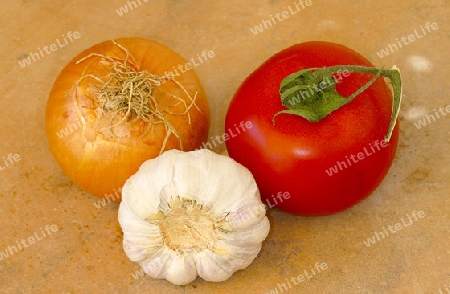 Zwiebel Knoblauch Tomate