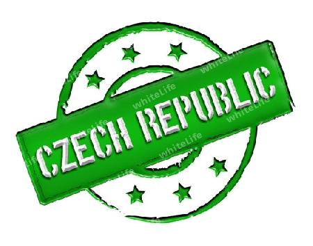 Sign and stamp named Czech Republic for your presentation, for websites and many more.