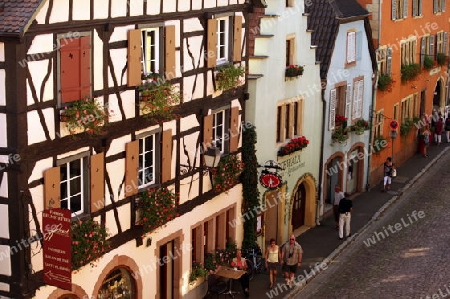  the Village of Turckheim in the province of Alsace in France in Europe