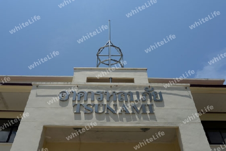 The Tsunami Building in the Town of Ko PhiPhi on Ko Phi Phi Island outside of  the City of Krabi on the Andaman Sea in the south of Thailand. 