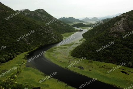 Europa, Osteuropa, Balkan. Montenegro, Skadar, See, Landschaft, Rijeka Crnojevica, Natur, 