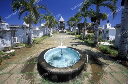 the Cimetiere Marin of  the Town St. Paul on the Island of La Reunion in the Indian Ocean in Africa.