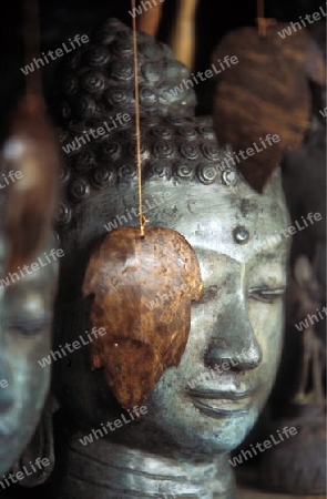 Hinduistische Figurent in Ubud in Bali auf der Insel Bali in Indonesien