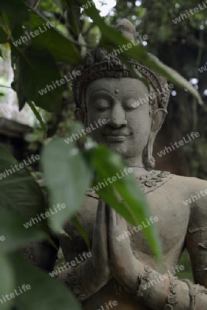 Traditionelle Figuren stehen im Garten von Ban Phor Linag Meuns Terracota Art zum Verkauf bereit dies im Terracota Garden in Chiang Mai im norden von Thailand in Suedostasien.