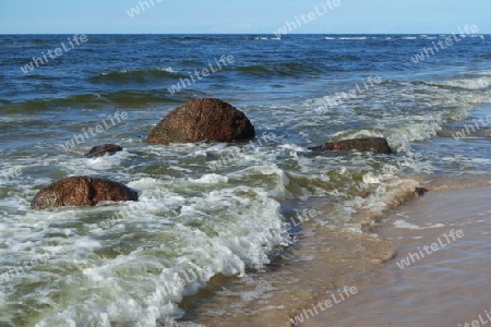 Ostsee Landschaft in Pommern