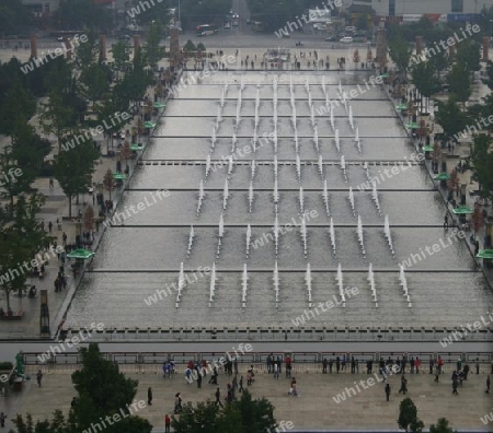 Springbrunnen in Xian / Xi'an, China