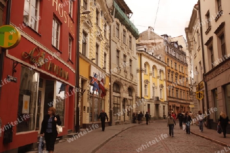 Die Markthalle in der Altstadt von Riga der Hauptststadt von Lettland im Baltikum in Osteuropa.  