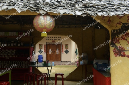 Ein Tee Shop in Mae Aw im Grenzgebiet zu Burma beim Dorf Mae Hong Son im norden von Thailand in Suedostasien.