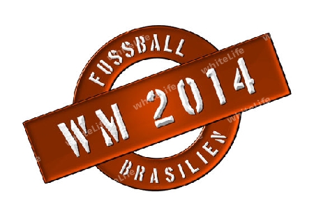 Illustration of the World Cup 2014 in Brazil as Banner for your presentation, website, inviting...