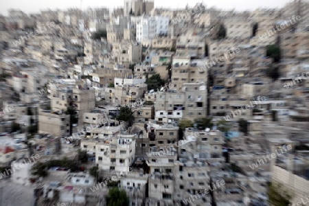 The City Centre of the City Amman in Jordan in the middle east.