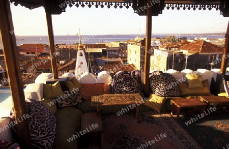 Die Altstadt von Stone Town  oder Zanzibar Town der Hauptstadt der Insel Sansibar im Indischen Ozean in Tansania in Ostafrika.. 