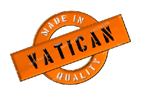 Made in Vatican - Quality seal for your website, web, presentation