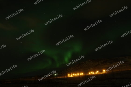 polarlichter nachts island