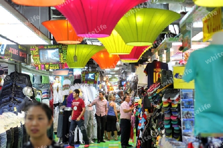 Der MBK Mall in der Innenstadt rund um den Siam Square Stadtteil im Zentrum der Hauptstadt Bangkok in Thailand. 